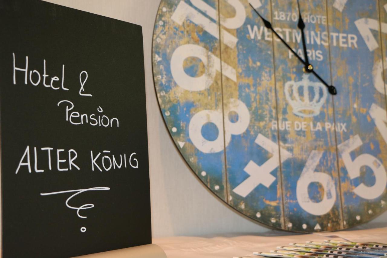 Hotel - Pension & Gaststaette "Alter Koenig" Hettstedt Экстерьер фото